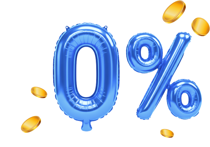 Рассрочка 0%